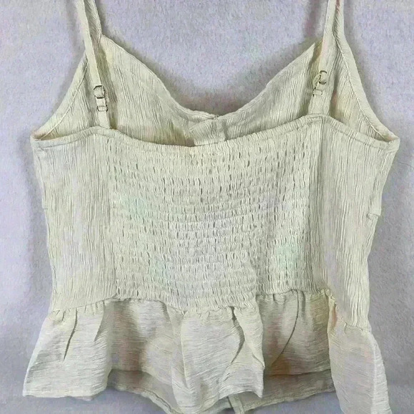 By Together Women’s Camisole Sz Medium Cream Cottagecore Coquette Feminine NWT - Picture 3 of 9